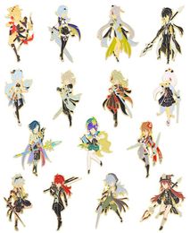 Collection d'anime épingles en émail genshin icône de dessin animé kazuha xiao ayaka yoimiya broche badge mignon bijoux pour les fans2943176