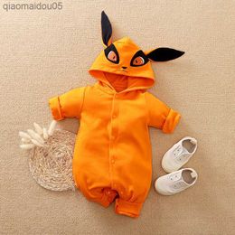 Anime Cosplay Kleding Halloween Komen Kurama Pasgeboren Baby Boy Kleding Kinderen Overalls Romper Onesie Jumpsuit Bodysuit Dingen L230712