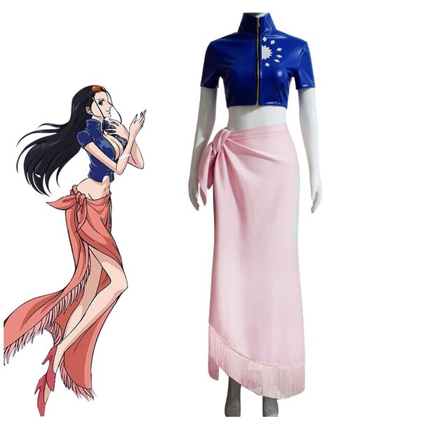 Anime Cosplay Costume Robe Tenues Nico Robin Carnaval Halloween Costume De Fête Pour Fille