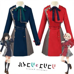 Anime Cosplay Inoue Takina/nishikigi Chisato Lycoris recul Costume Halloween Costumes pour femmes cosplay