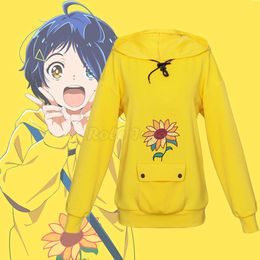 Anime Cosplay Wonder Ei Prioriteit Ohto Ai Trui Vrouwen Meisjes Lente Casual Geel Lange Mouw Hoodies Sweatshirt C68M129