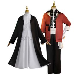 Disfraces de anime Anime Frieren en el funeral Fern Himmel Stark Cosplay disfraz abrigo traje uniforme elegante mujeres hombres Halloween carnaval fiesta conjunto zln231128