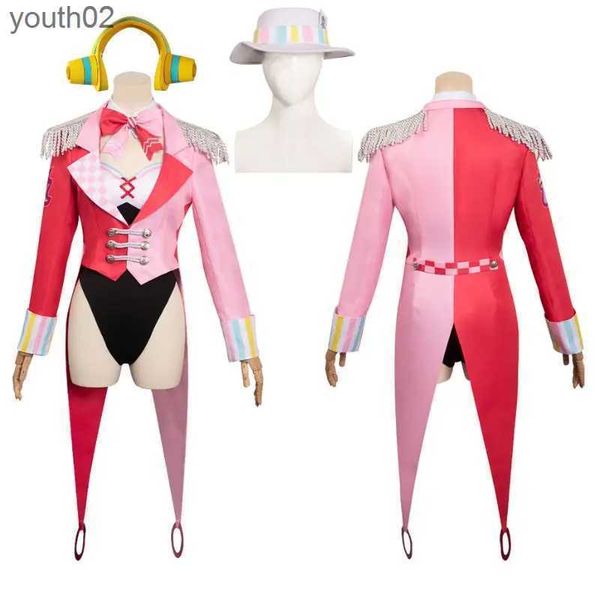 Disfraces de anime Anime One Piece Uta Cosplay Fantasia Come Chaqueta Mono Sombrero Uniforme para niñas Mujeres Halloween Carnaval Fiesta Disfraz Traje ZLN231111