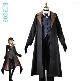 Costumes d'anime chuya nakahara cosplay bungou chiens errant costume port mafia hommes