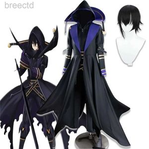 Costumes d'anime cid kagenou cosplay costume anime the Eminence in Shadow Cosplay Costume Wig Full Set Halloween Christmas For Man Clothes Suits 240411