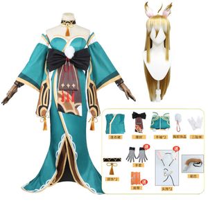 Anime kostuums genhin impact xina cosplay komt uniform pruik cosplay anime game xina Chinese stijl Halloween komt voor vrouwen gorou z0301