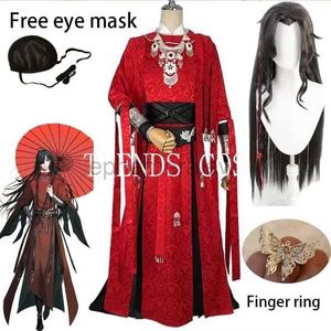 Costumes d'anime Hua Cheng Costume de Cosplay Huacheng ensemble complet tenues de Hua Cheng pour Anime Cosplay Comic Con zln231128