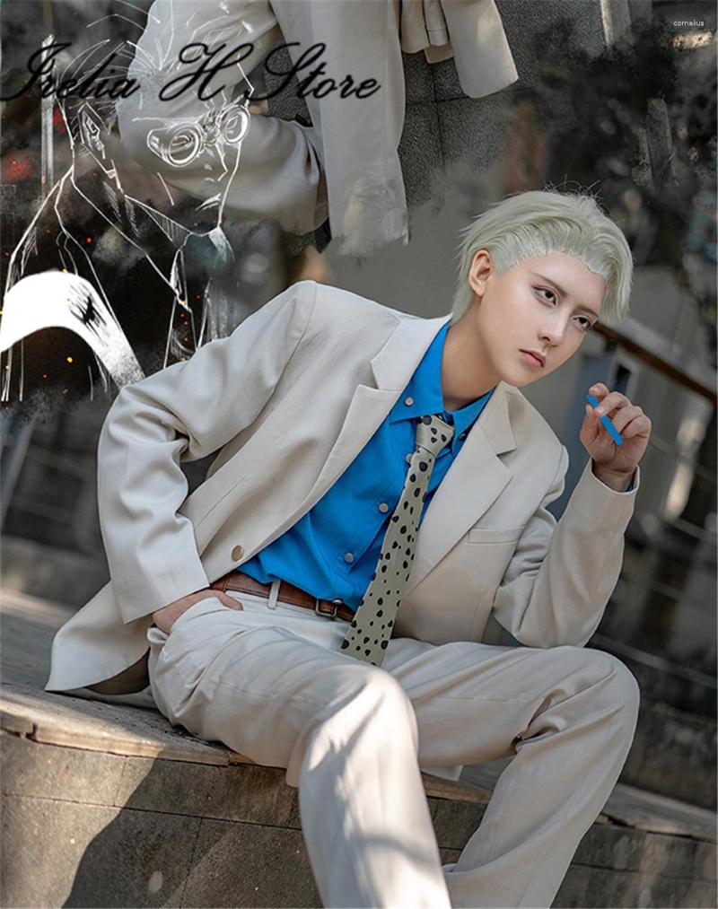 Trajes de anime Jujutsu Kaisen Cosplays Nanami Kento Traje Cosplay Terno Pode Vestido Diariamente