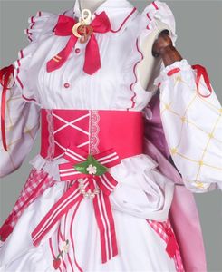 Costumes d'anime Kawaii Hatsunes Hatsune Miku 15e anniversaire cos vêtements robe fraise robes cosplay robe hatsune miku costumes femme fête pour femmes