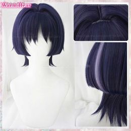 Costumes d'anime perruques pré-style Scaramouche Cosplay Wig Kunikuzushi Balladeer Wigs HEAU RESPIRANT CHEAUX ANIME COSPlay Wig 240411