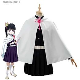 Disfraces de anime Tsuyuri Kano Cosplay Ven Demon Slayer Halloween Anime Cosplay Dibujos animados Kimetsu No Yaiba Ven para niños para regalos para adultos L231027