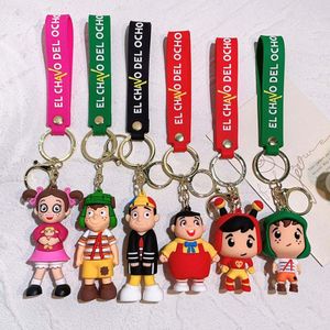 Anime Creative Cartoon Couple de couple Keychain Pendant Pendor accessoire jouet mignon Doll Keychain Birthday Gift