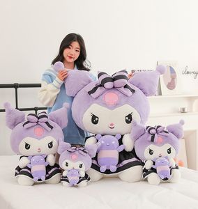 Anime Creative Purple Monster Lomi Doll Little Witch Doll Cartoon Lomi Plush Toy Cute Doll Pillow