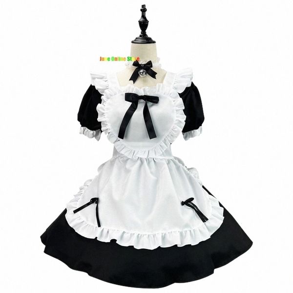 Anime lindo corazón lolita mucama cosplay traje 4 colores alice dr niñas mujer camarero fiesta etapa trajes alice criada dr j4sq #