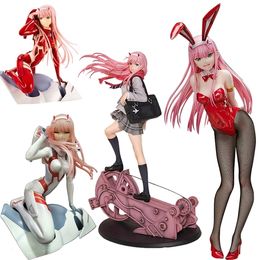 Anime Darling in the FRAN Figure Zero Two 02 B-STYLE FREEing Bunny Ver PVC Action Figure Jouet Jeu Statue Collection Modèle Poupée X0526