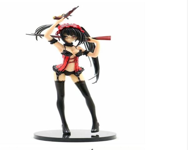 Date d'anime A Tokisaki Kurumi PVC Action Figure 22cm Anime Modèle Collectible Toy Doll Gift2321876