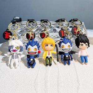 Anime pop schattige sleutelhanger figuren Toy Kawaii Cartoon Keychain Children's Backpack hanger Key Chain Accessoires Vrienden Geschenken Geschenken Vrouwelijke meisjes Key hanger