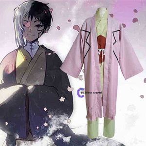 Anime Dr Stone Asagiri Gen Cosplay Kostuum Unisex Volwassen Fancy Kimono Cute Outfits Pak Halloween Carnival Uniforms Custom Made J220720