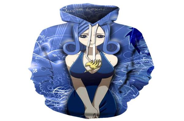 Anime Fairy Tail sweat à capuche homme dame sweat impression complète Anime Fairy Tail sweat à capuche hommes femmes Sweatshirt8717991