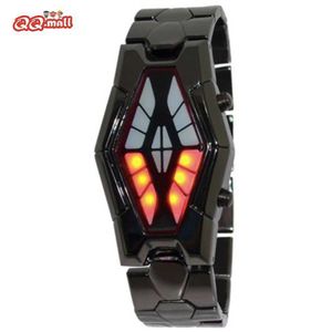 Anime Fate Iron Men's Watch LED Digital Wall Wall Wall Wall Wall For Men Cosplay Unisex impermeable Moda Relojes de Navidad G1022