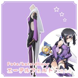 Anime Fate / Kaleid Liner Prisma Illya Edelfelt Miyu Cosplay Costume Jumps Support Unisexe Play Party Clothing New