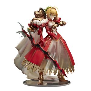 Anime Fate/stay night 25CM figura de chica Sexy PVC figuras de acción de juguete Fate Saber Nero Claudius 3rd Ascension colección modelo muñeca Q0722