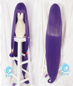 Anime fategrand bestel nitocris cosplay gradiënt pruiken lolita lang haar haarstuk6683592