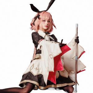 Anime FGO destin Grand ordre Astolfo sabre Cosplay Costume épée Versi équipement de Combat femme de chambre Dr Halen uniforme de fête S6TH #