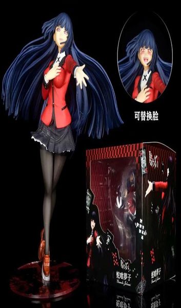 Figure d'anime Artfx J Kakegurui Snake Yumeko PVC Collection Modèle Toys Doll Gift No Box8614580