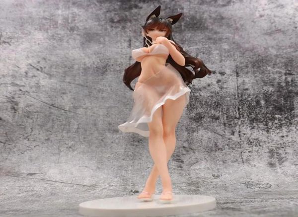 Figura de animé Azur Lane Sexy Atago traje de baño Ver chicas sexy figuras de acción de juguete hermosa joven chica en bikini regalos MX2007276333580