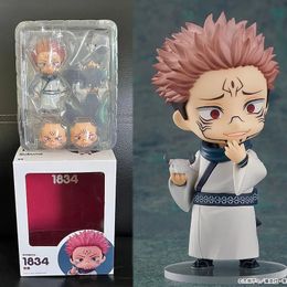 Anime Figuur Jujutsu Kaisen 1834 Ryomen Sukuna Action Beeldje PVC Speelgoed Q Versie Model Verjaardagscadeautjes 231220