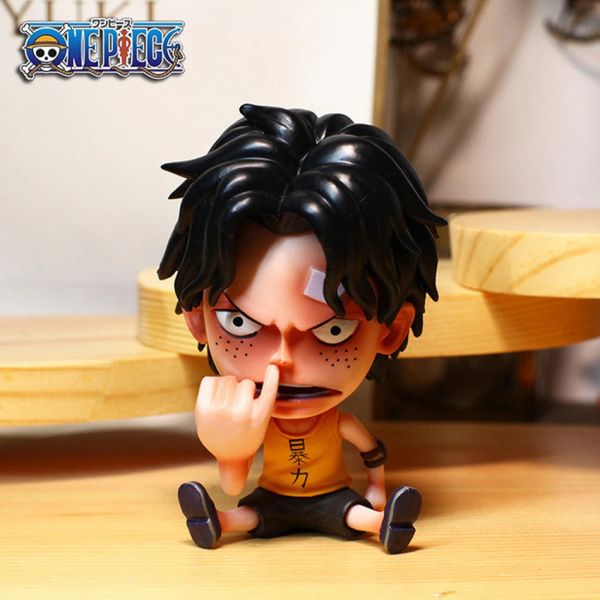 Figure d'anime One Piece Zoro Luffy Sanji Ver.Robin Nami Brook Decor Figures Ace Usopp Collectible Model Toy Kids Christmas Gift
