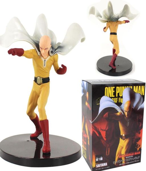 Anime Figura One Punch Man Figura Toy Saitama Sensei DXF Hero PVC Figura Figura Modelo Doll Collectible Gift8556077