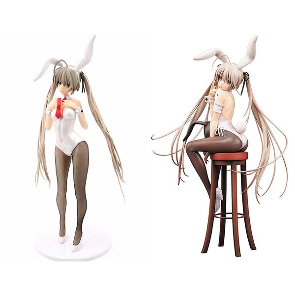 Figurines d'anime Alter Yosuga Kasugano Sora lapin 22 CM-41 CM PVC figurine modèle jouet Sexy fille Collection poupée cadeau 240308