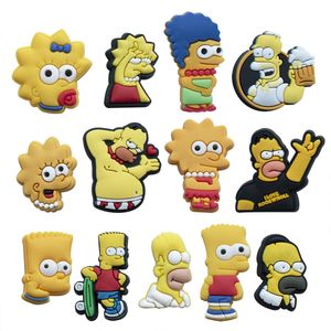 Anime grappige karakters bier charmes groothandel jeugdherinneringen grappig cadeau cartoon charmes schoenaccessoires pvc decoratie gesp zacht rubber klomp charmes