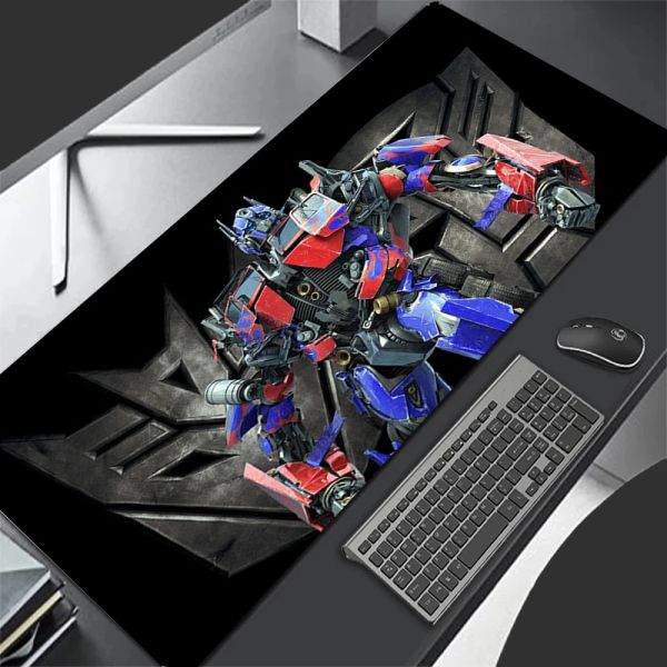 Anime Gaming Large Mousepad Transformers Office Office Office Rubberhmat xxl Key Gaming Soft Mouse Pad Table Table Mat pour CS Go Lol