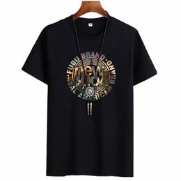 Anime Goth Zomer Cott uomo t-shirt manica corta girocollo Streetwear maglietta da esterno Harajuku Grafische oversize uomo Top Tees 847J #