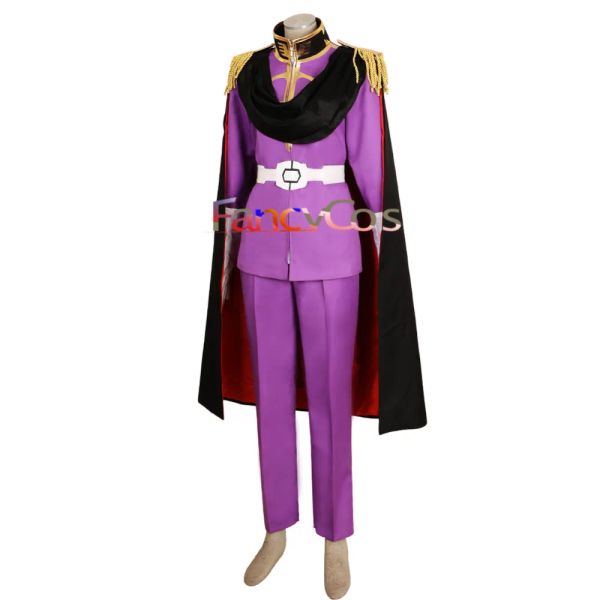 Anime gundam l'origine kycilia zabi costume uniforme cosplay anime japonais fait personnalisé Halloween