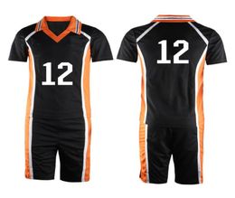 Anime Haikyuu Cosplay Costume Karasuno lycée volley-ball Club Hinata Shyouyou Kageyama Tobio vêtements de sport maillots uniforme TopS1371421