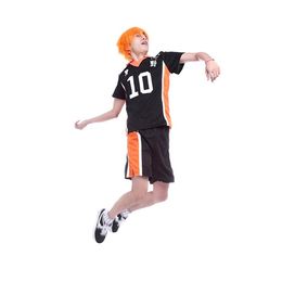 Anime Haikyuu Cosplay pak kostuums High School Volleybalclub Hinata Jersey Oikawa Kenma Nishinoya Kuoo Karasuno226i