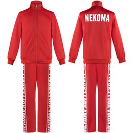 Anime Haikyuu Kenma Kozume Cosplay Kostuum Sportkleding Nekoma High School Volleybal Team Suits Jerseys Kuroo Tetsurou Uniform283j