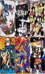 Anime Hero Vintage Metal Tin Sign Home Club Pub Living Room Decoratie Anime Mix Wall Art Poster Japanese stijl Plat9238182