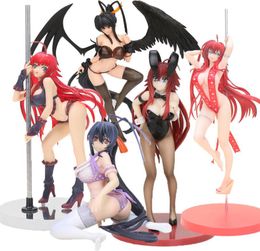 Anime lycée DxD figurine lapin filles Rias Gremory Himejima Akeno maillots de bain Ver 112 échelle PVC figurine modèle jouet LJ2009242754688