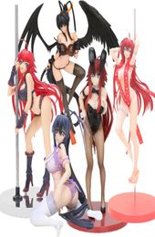 Anime High School DXD Action Figure Bunny Girls Rias Gremory Himejima Akeno Swimwear Ver 112 Scale PVC Figure Model Toy Q11238127692