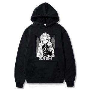 Sweat à capuche Anime My Hero Academia Sweats à capuche Hawks Bnha Imprimé Vêtements de dessin animé à manches longues Harajuku Femmes Sweatshirts Unisexe Y0809