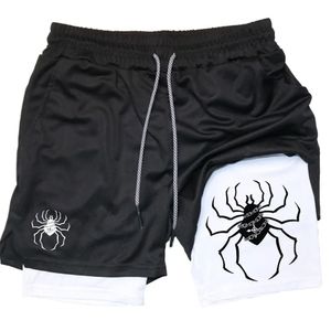 Anime Hunter X Gym shorts voor mannen Ademende Spider Performance Summer Sports Fitness Training Jogging Short Pants 240420