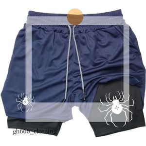Anime Hunter X Gym shorts voor mannen Ademend Spider Performance Summer Sports Fitness Training Jogging Short Pants 240412 271