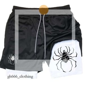 Anime Hunter X Gym Shorts voor mannen Ademboute Spider Performance Summer Sports Fitness Training Jogging Short Pants 240412 822