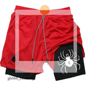 Anime Hunter X Gym shorts voor mannen Ademboute Spider Performance Summer Sports Fitness Training Jogging Short Pants 240412 339