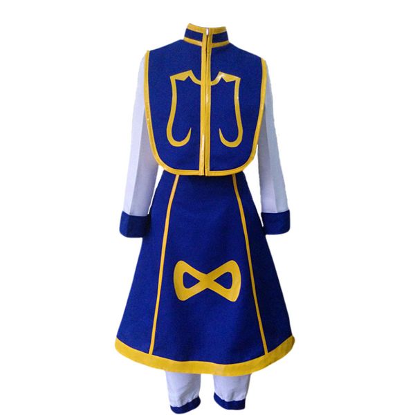 Disfraz de Anime Hunter x Hunter, Kurapika, pendiente, chaleco, falda superior, pantalones, traje de fiesta de Navidad y Halloween, uniforme